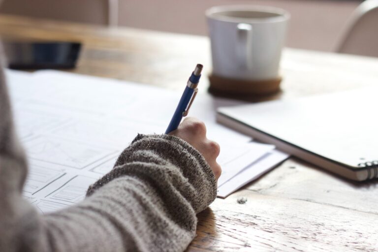 osoba vyplnajuca test