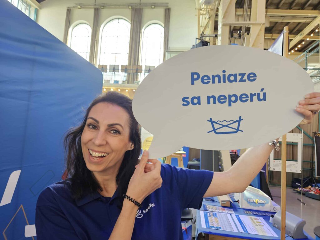 Deň Európy - info tabuľa Peniaze sa neperú