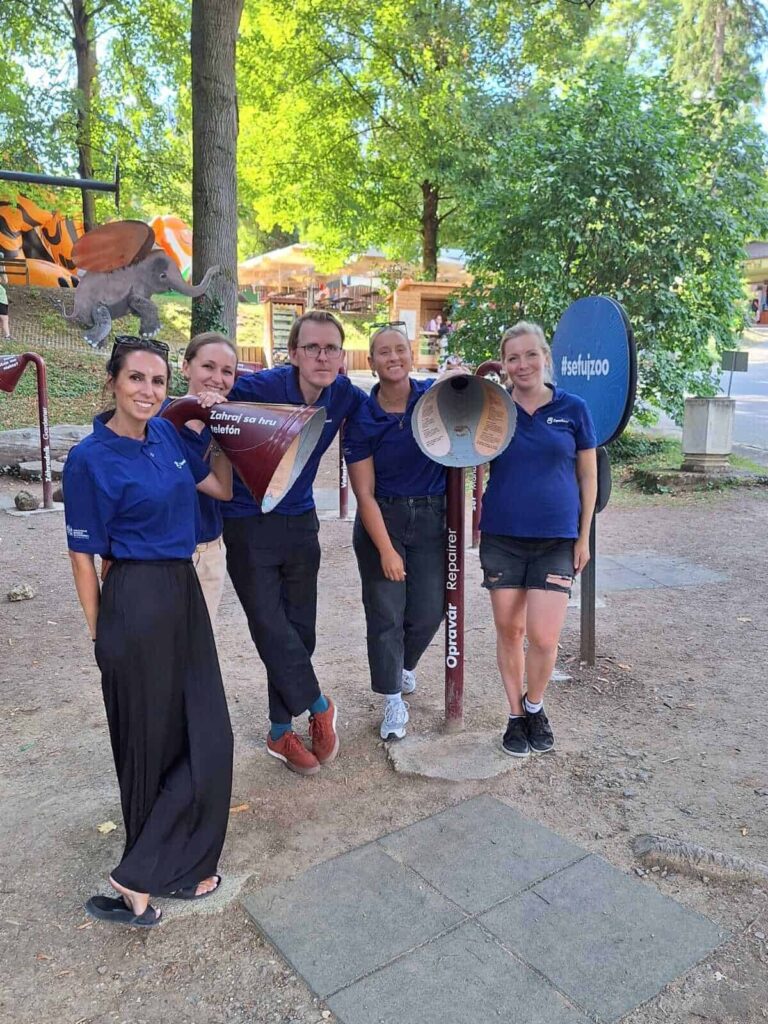 tím 5PEŇAZÍ v Národnej zoo Bojnice