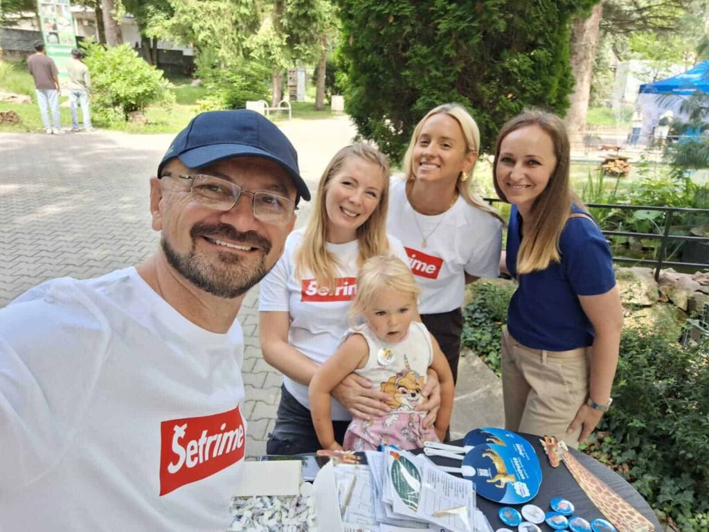 tím 5PEŇAZÍ v Národnej zoo Bojnice