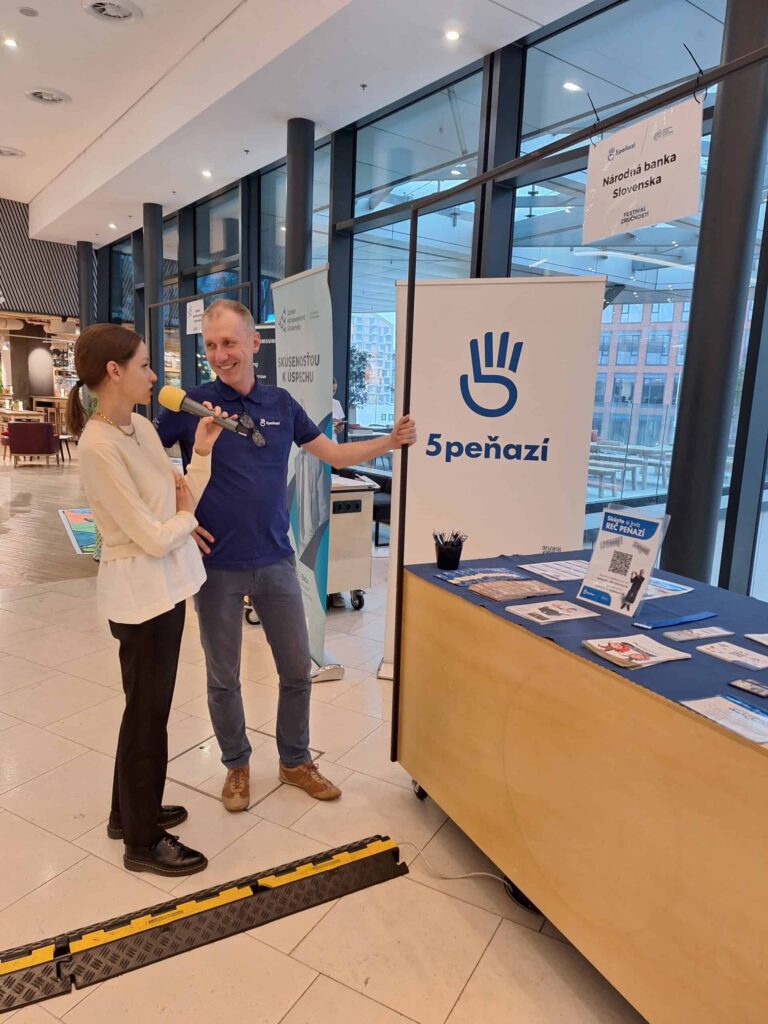 5PEŇAZÍ na Festivale zručností: finančné vzdelávanie ako praktická zručnosť
