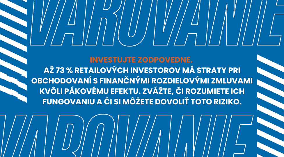 Varovanie: riziko CFD