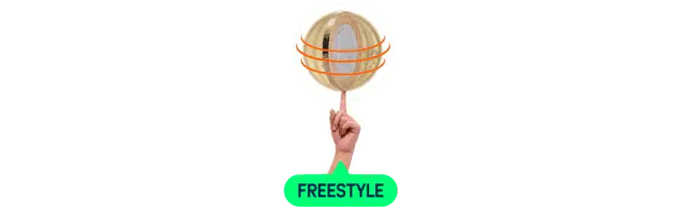 Peňažný štvorboj - nálepka k 2. kolu Freestyle